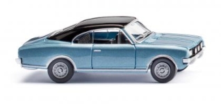 Wiking 008402 - H0 - Opel Commodore A Coupé - metallic polarblau